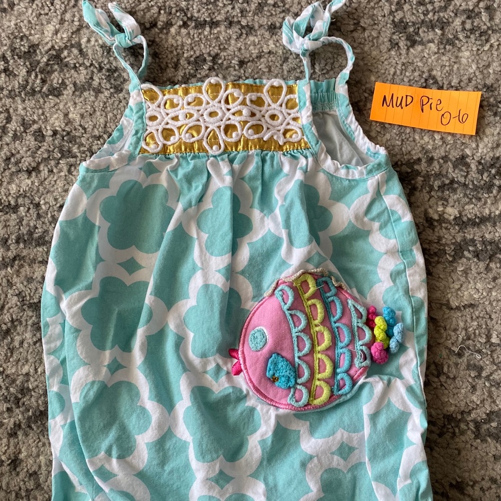 Mud pie! Romper jumper